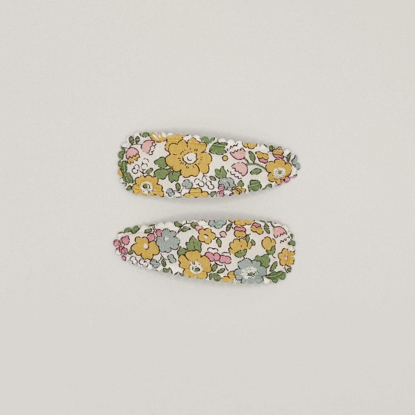 Snap Clips in Liberty Fabric - Spring, Set of 2