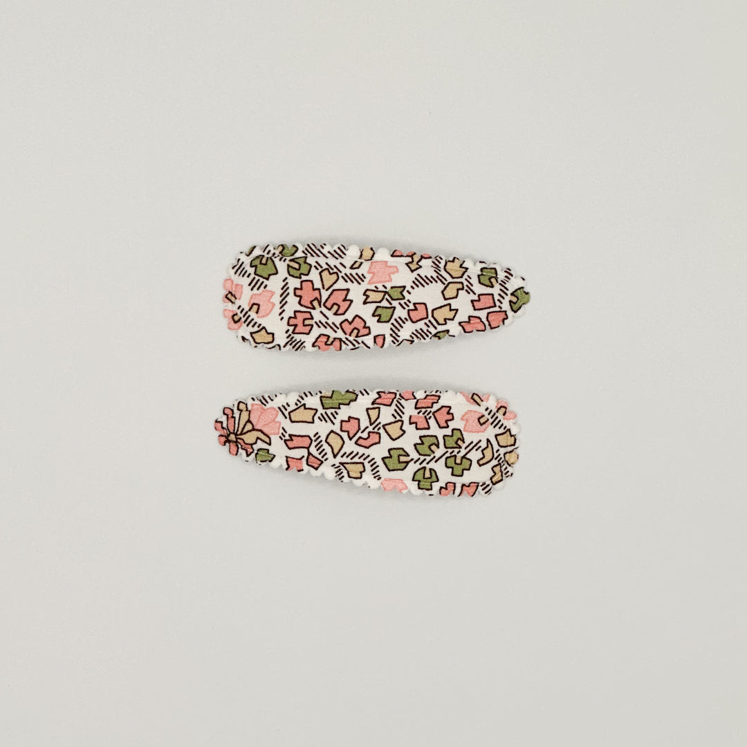 Snap Clips in Liberty Fabric, Set of 2