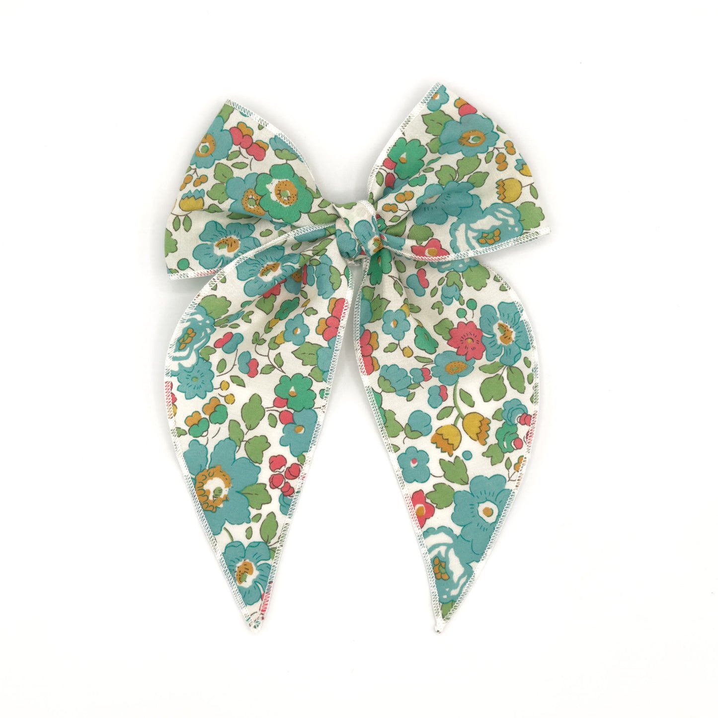 Fable Bow in Liberty Fabric - Blue Lagoon