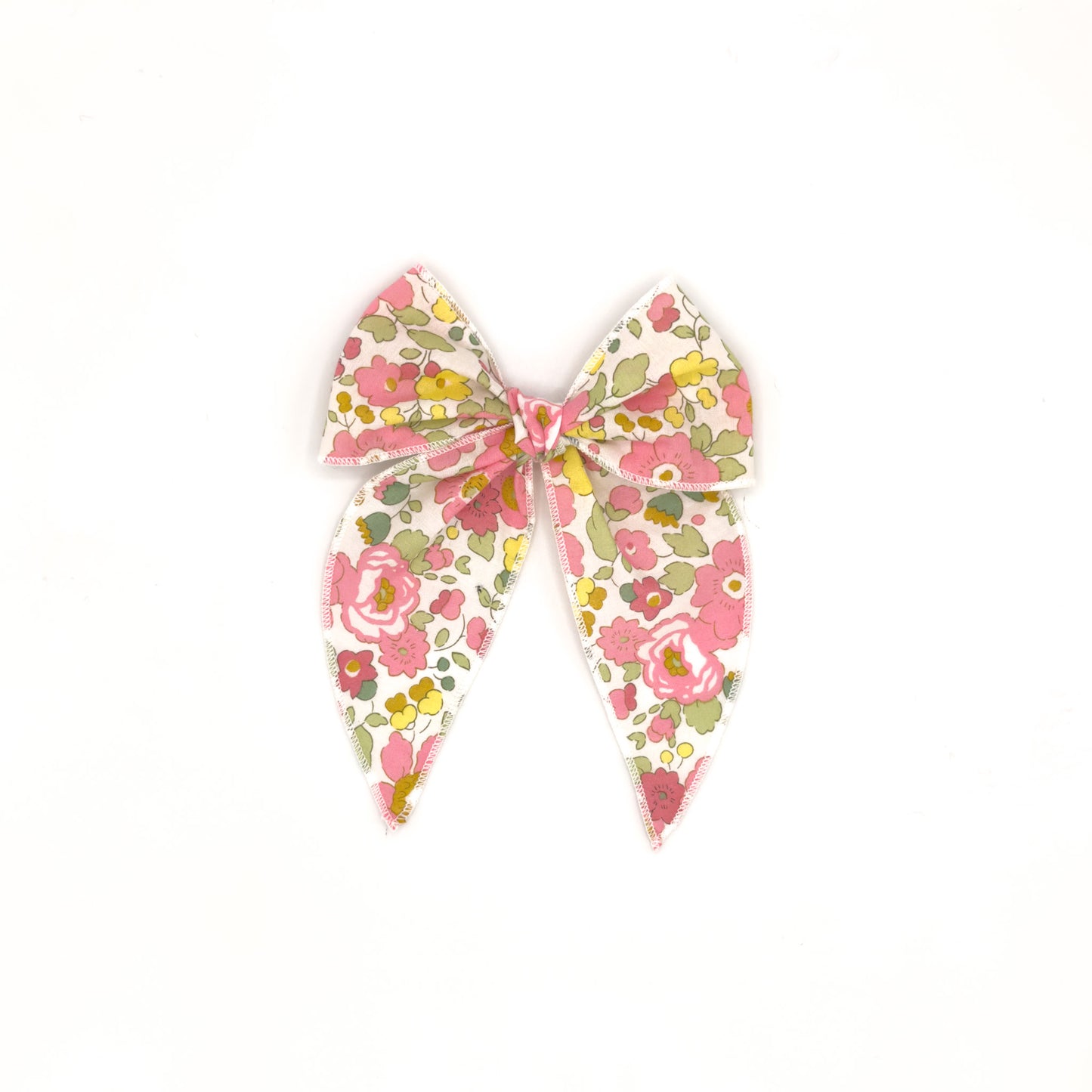 Medium Fable Bow in Liberty Fabric - Bubblegum